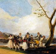 Francisco Jose de Goya Blind Man's Buff oil painting picture wholesale